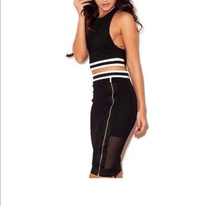 House of cb mesh skirt